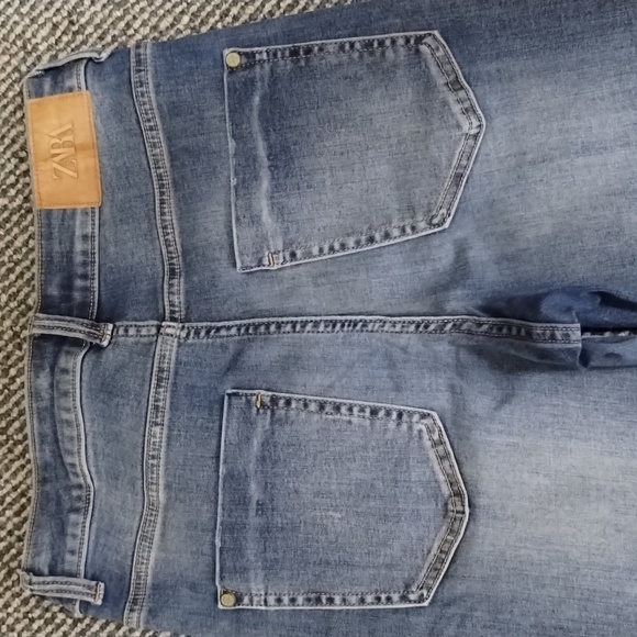 Zara high rise skinny jeans Collection Denim Sz 4 - Picture 10 of 15